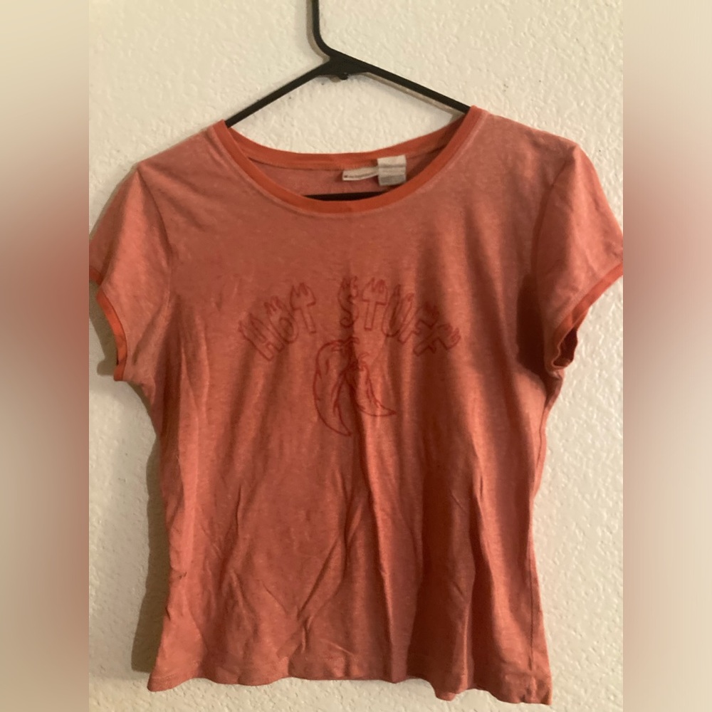 Y2K No Boundaries Hot Stuff Shirt Medium